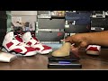 Air Jordan 6 Carmine 2021 Real Vs Fake Part 2. Updated fakes WUV light and weight comparisons