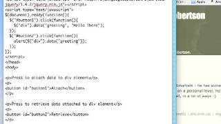 JS 4U 53: JQuery Data Function