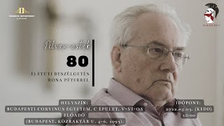 Róna Péter 80 - életút-beszélgetés / Pilvax-estek