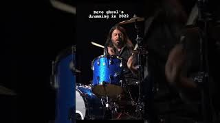 Dave Grohl's drumming skills haven't changed #shortvideo #drumers #davegrohl #skillsdrummer