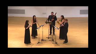 Joseph Jongen, Concerto for Wind Quintet performed by Plaza Winds