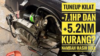 Tune Up Vespa Exclusive Kilat Nambah 7.1HP, Kurang? Eps. 1/2 || Aji VAS