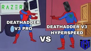 Which is the BEST Deathadder? (Razer Deathadder V3 PRO Vs Deathadder V3 Hyperspeed)