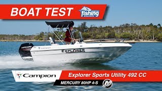 Tested | 492 Campion with Mercury 80HP 4-stroke