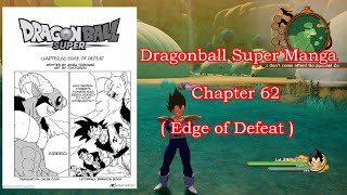 Dragonball Super Manga review Chapter 62 ( Edge of Defeat )