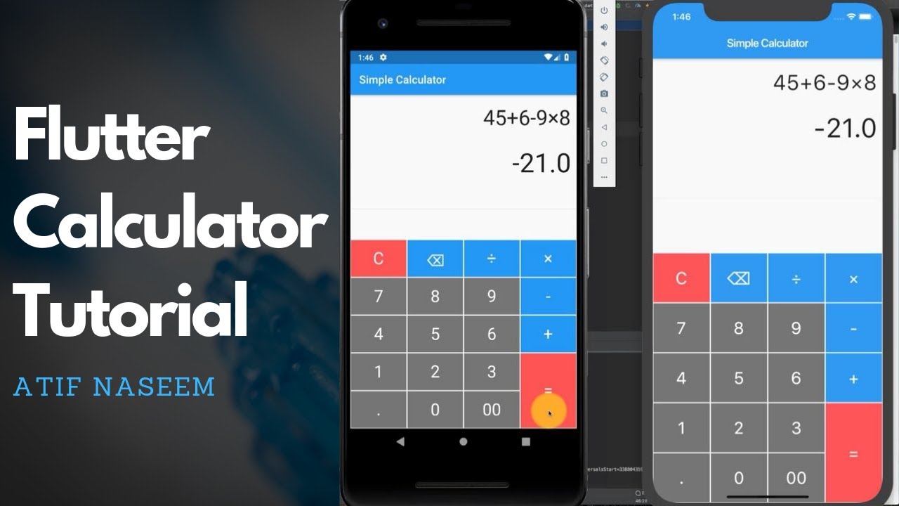 Gambar Flutter Simple Calculator - Gatotkaca Search