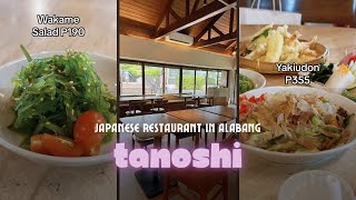 Menu Pricelist Kenji Tei Tanoshi Japanese Restaurant Alabang Country Club Membership Eat Sushi