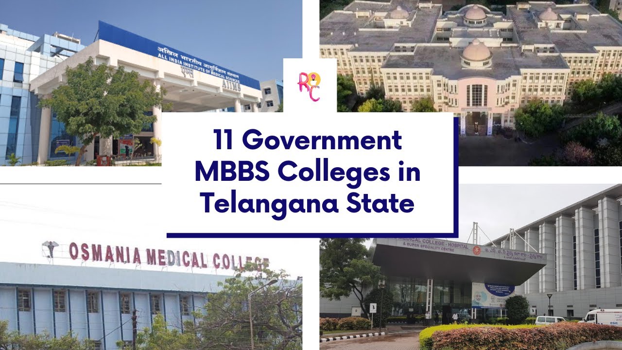 11 Government MBBS Colleges In Telangana | Government Medical Colleges ...