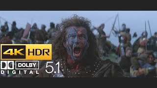 Braveheart - Battle of Stirling Infantry Charge (HDR - 4K - 5.1)