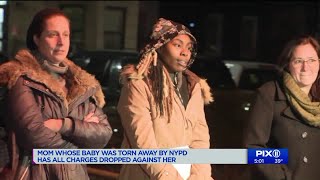 Mother whose baby was torn away by NYPD gets community service in other case