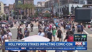 Hollywood Strike Impacting Comic-Con