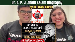 Dr APJ Abdul Kalam Biography - Contributions to #ISRO #DRDO | Dr Vivek Bindra #NamasteCanada Reacts