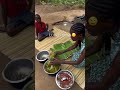 lunch time in an african village