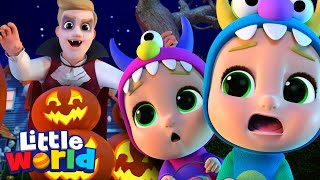 Be Careful When Trick or Treating! | Halloween Song | Kids Songs & Nursery Rhymes by Little World