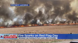 Evacuation Order Issued For People Near Wildfire Burning Between Las Animas And Fort Lyon