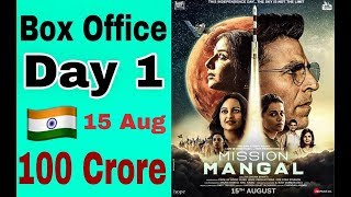 Mission Mangal Movie | Box Office Collection Day 1 | 15 August 2019 | Akshay Kumar, Vidya Balan