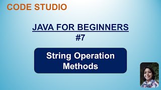 Java Programming For Beginners in Hindi #7 - String Operation Methods | With Practical Example
