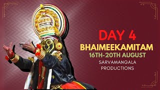 Kathakali Utsav |  Bhaimeekamitam | Day 4 -  August 19th - 3 PM IST