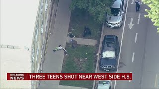 3 teens shot on city's West Side Friday, Aug 26