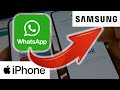 FINALLY FREE Move your WhatsApp Chat History from an iPhone to an Android Device a complete guide