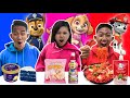 PILIH KARAKTER PAW PATROL SESUSAI MAKANAN 1 WARNA! ADA YANG MAIN CURANG😱 | Mikael TubeHD