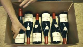 How to build your Domaine layflat cardboard wine boxes