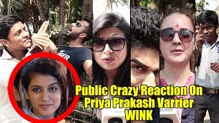 Public Reaction On Priya Prakash Varrier | Funny Reaction | Oru Adaar Love