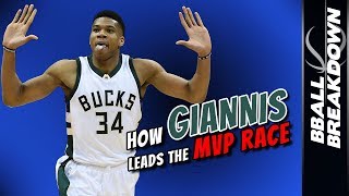 How GIANNIS Leads The MVP RACE