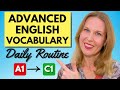 Daily Routine at the C1 Level | Advanced English Vocabulary