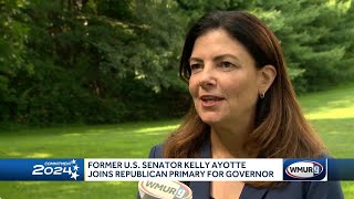 Former US Sen. Kelly Ayotte joins Republican primary for governor