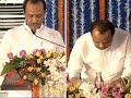 Watch: Ajit Pawar takes oath as Maharashtra Deputy CM