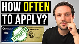 How Often Should You Apply for New Credit Cards (NEVER Get Denied)