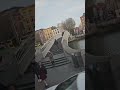 ha penny bridge😚 in dublin city ireland wellington quay bus stop