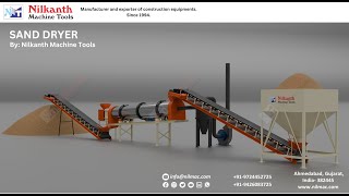 Rotary Sand Dryer By: Nilkanth Machine Tools