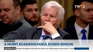 A murit academicianul Eugen Simion