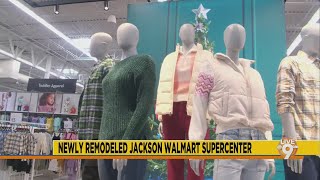 Newly remodeled Jackson Walmart