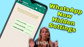 WhatsApp front hidden settings//hidden settings//tahid technology//#shorts#whatsapp.