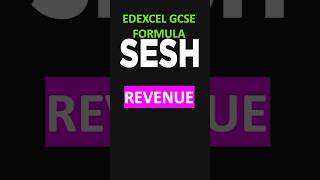 Revenue (Paper 1 Formula) - Edexcel GCSE Business Formula #shorts