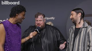 Noah Kahan & Jelly Roll Talk About Their New Friendship & More | Spotify Best New Artist Party 2024