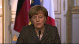 Germany's Merkel says EU will discuss Ukraine sanctions