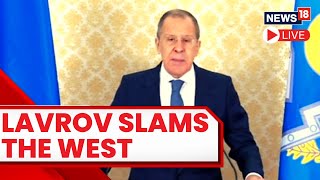 Russia Foreign Minister Sergey Lavrov Hits Out At Western Nations At UN | Lavrov UN Speech LIVE