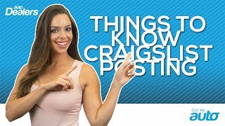 4 Things to Know Before Posting Craigslist Ads | Get My Auto