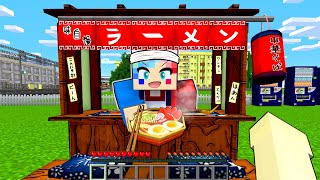 【最高のラーメンを作ろう🍜✨】お祭りでグルメバトルに巻き込まれた結果…⁉️【マイクラ Minecraft】ぽっぴんず