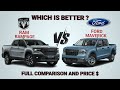 All New 2024 Ram Rampage vs 2024 Ford Maverick |which is better