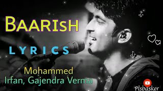 barish yaariyan full lyrics Song | official Himansh Kohli, Rakul Preet
