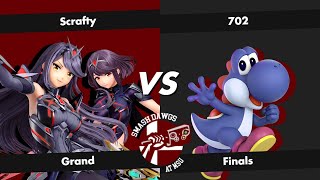 Scrafty (Pythra) Vs. 702 (Chrom/Roy/Yoshi) | Wednesday Night Fights 11 - GRAND FINALS - SSBU