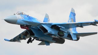 RIAT 2019 Su-27 Ukrainian Air Force The Royal International Air Tattoo ウクライナ空軍