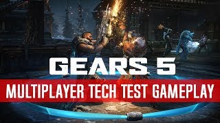 DAMN I'M GOOD AT THIS! | Gears 5 Multiplayer Tech Test | Arcade Deathmatch On Training Grounds