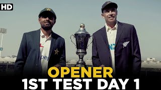 Opener | Pakistan vs New Zealand | 1st Test Day 1 | PCB | MZ2L