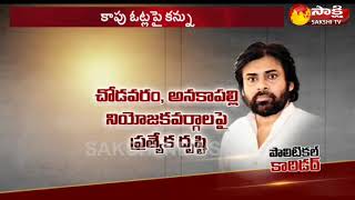 కాపు ఓట్ల‌పై క‌న్ను || కాపులు ఎక్కువుండే నియోజకవర్గాలపై పవన్‌ కళ్యాణ్‌ ఆరా